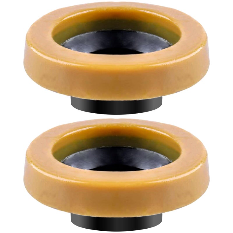 boeemi Toilet Wax Ring,Thick Wax Ring for Floor-Standing Toilets Fits 3-Inch or 4-Inch Waste Lines Wax Rings for Toilets(2 PCS). - Image 1